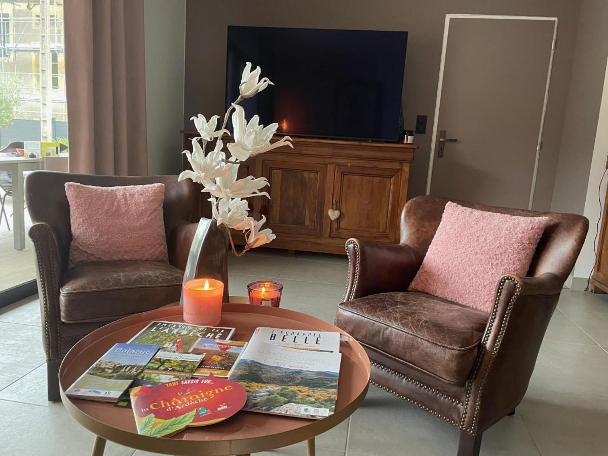 Comme A La Maison Pres De La Dolce Via Saint-Fortunat-sur-Eyrieux Ngoại thất bức ảnh